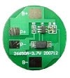 circuit de protection cylindrique pour accu lithium-ion ou lithium-polymer